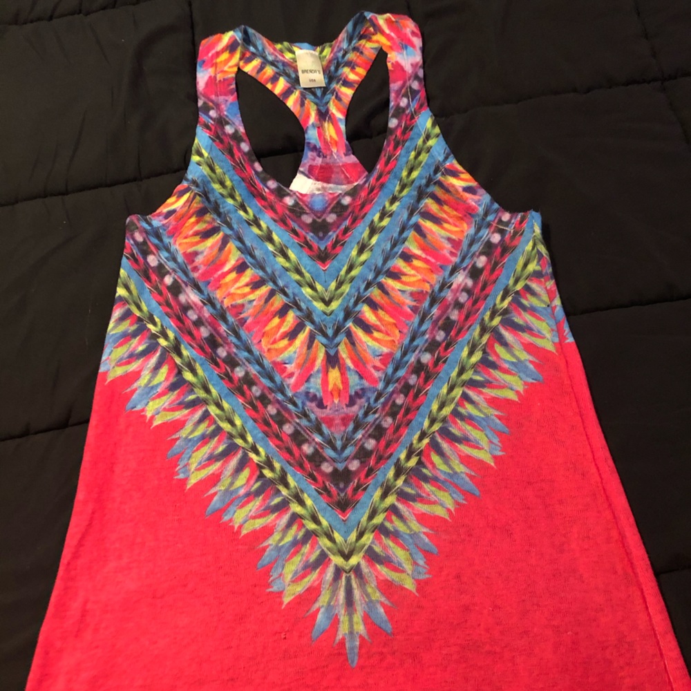 Cute racer back tank top